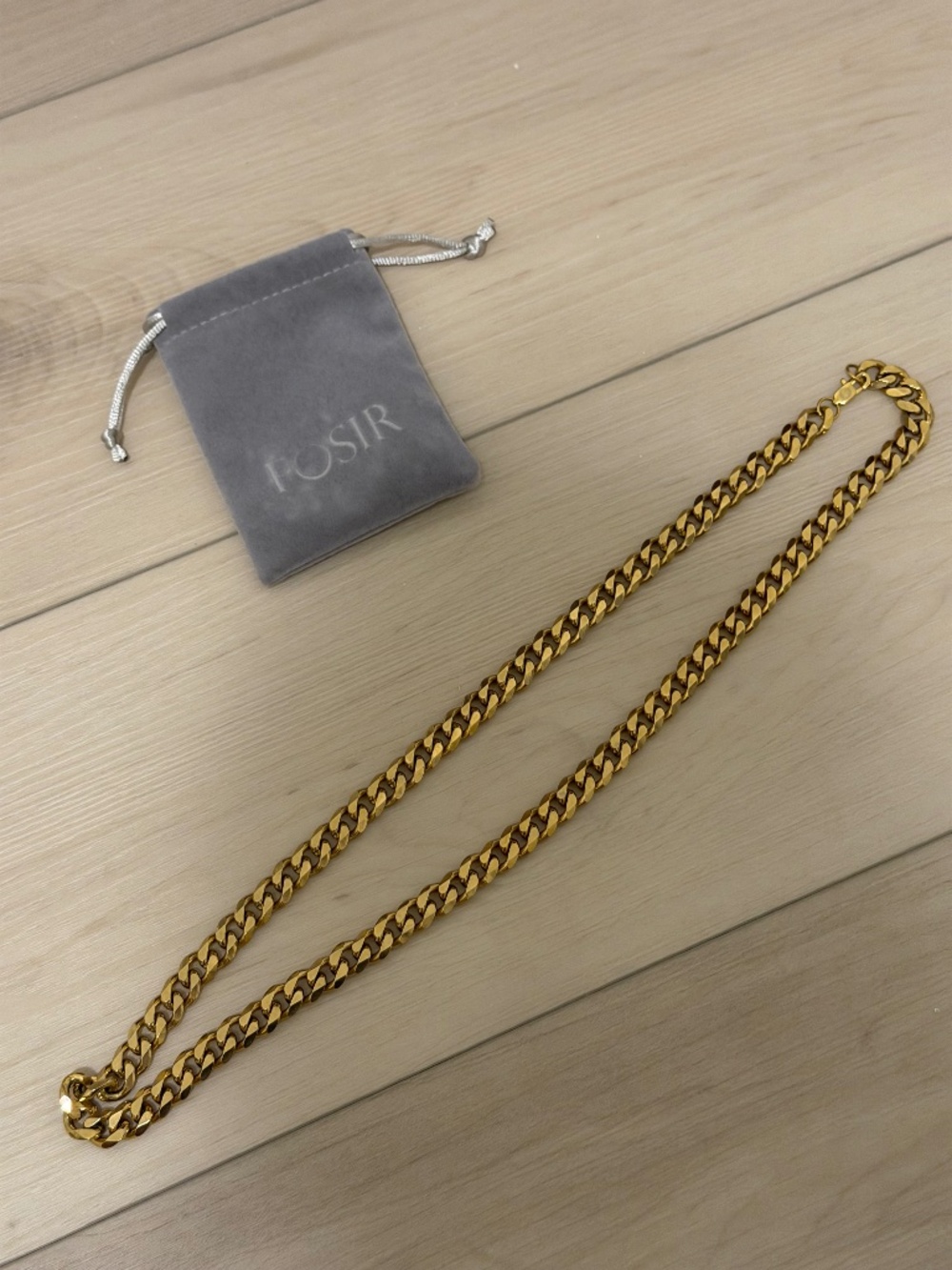 Gold plated 28” Cuban Chain 8mm